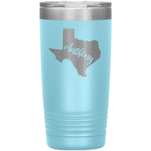 Texas flag Anthony 20oz
