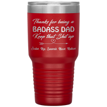 Badass Dad 30oz Jordan mya savannah mason madison