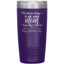 Badass Mom custom names 13 colors 20oz