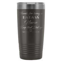 Badass Nurse 20oz Travel Mug