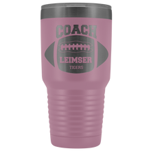 Football Coach Tigers Leimser 30oz