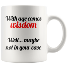 With age comes wisdom