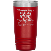 Badass Mom custom names 13 colors 20oz