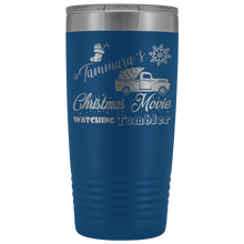 Christmas Movie Watching Tumbler Tammara 20oz