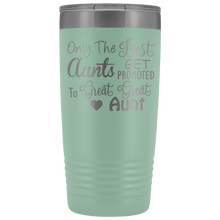 Only the best aunts get promoted to great great aunt
