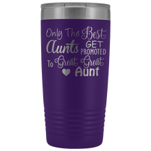 Only the best aunts get promoted to great great aunt