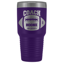 Football Coach Boone Wildcats 30oz