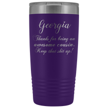 Georgia Thanks for being an awesome cousin.
