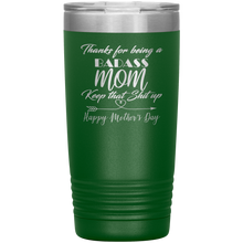 Badass Mom custom names 13 colors 20oz