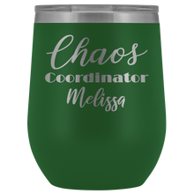 Chaos Coordinator wine tumbler 12oz