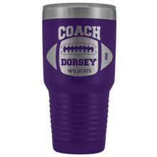 Football Coach Dorsey Wildcats 30oz