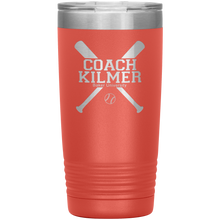 Baseball Coach custom name 13 colors 20 oz