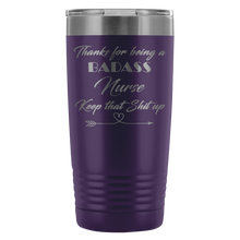 Badass Nurse 20oz Travel Mug