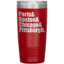 Paris Boston etc 20oz