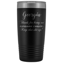 Georgia Thanks for being an awesome cousin.