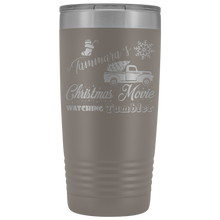Christmas Movie Watching Tumbler Tammara 20oz