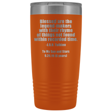 Blessed are the legend-makers