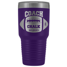 Football Coach Chalk Wildcats 30oz