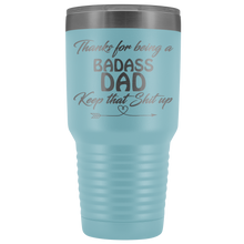 Badass Dad 30oz tumbler