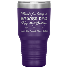 Badass Dad 30oz Jordan mya savannah mason madison