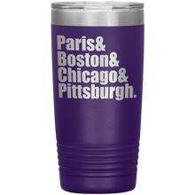 Paris Boston etc 20oz