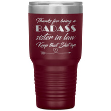 Badass sister in Law 30oz
