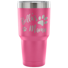 Pet name with paws 30oz tumbler