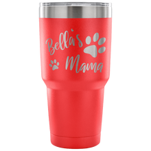 Pet name with paws 30oz tumbler