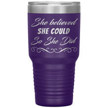 She believed she could 30oz