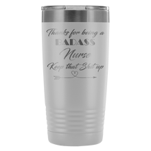 Badass Nurse 20oz Travel Mug