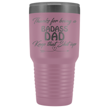 Badass Dad 30oz tumbler