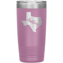 Texas flag Anthony 20oz