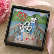 Happy Mother's Day Mom Kid Bundle DOUBLE HEARTS
