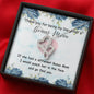 Thank you being my Daughter's Bonus Mom 1 DOUBLE HEARTS