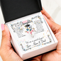 Graduation Mom and Dad Forever Love Necklace NO SWAPPER