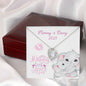 Happy first Mother's Day Elephants pink FOREVER LOVE Emery