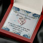 Thank you being my Daughter's Bonus Mom 1 DOUBLE HEARTS Jay