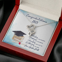 Graduation Congratulations DOUBLE HEARTS AS