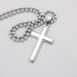 Badass Dad - Funny Trump Dad Father's Day Cross Necklace - Engraving on the back - You're a really great Dad really terrific, humorous and amusing gift for fathers
