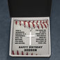 Happy Birthday Godson Cross Ball Chain Baseball GS16 NO AS