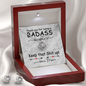 Badass Daughter LOVE KNOT EARRINGS NO AS