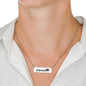 ELEPHANTS 4 Horizontal Bar Necklace