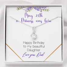 Custom Date A princess was born ALLURING BEAUTY AS