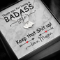 Badass Sister Mason Sweetest Hearts Necklace NO AS