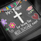 Best Teacher Cross