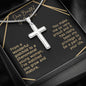 Dear Beautiful Goddaughter Cross Snake Chain GD13 NO AS Young Woman