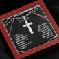 Dear Beautiful Goddaughter Cross Snake Chain GD11 NO AS
