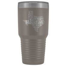 Texas Word Art 30oz
