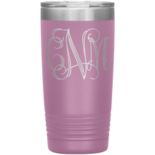 Monogram engraved cNm 20oz