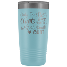 Only the best aunts get promoted to great great aunt